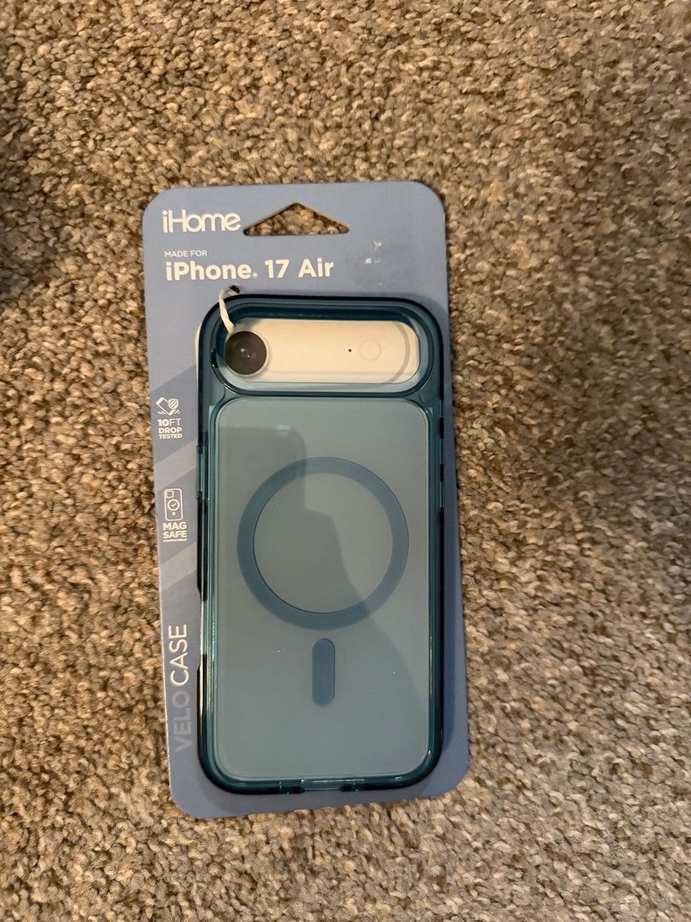 iHome VELO MagSafe Case for iPhone 17 Air - Teal